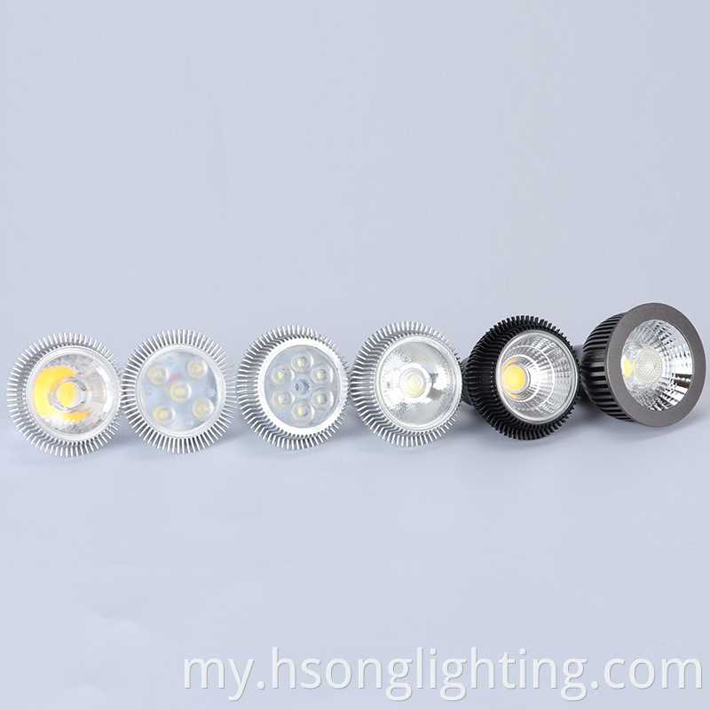 Die Cast Elious Protection Led Speed ​​LED အစက်အပြောက်အစက်အပြောက်အစက်အပြောက် LED Gu10 LED မီးသီး Mr16 Spots Mr. Mr.